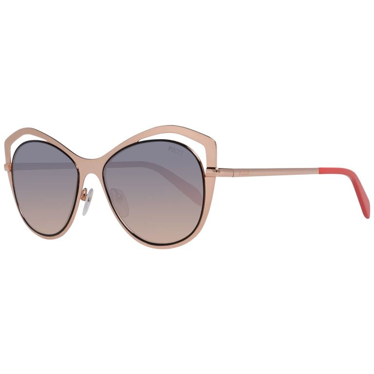 Okulary przeciwsłoneczne Damskie Emilio Pucci EP0130 28B 56 Różowe Złoto