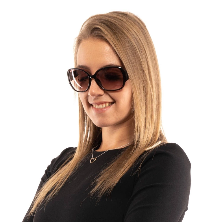 Okulary przeciwsłoneczne damskie Guess GF0284 52F 60 Brązowe