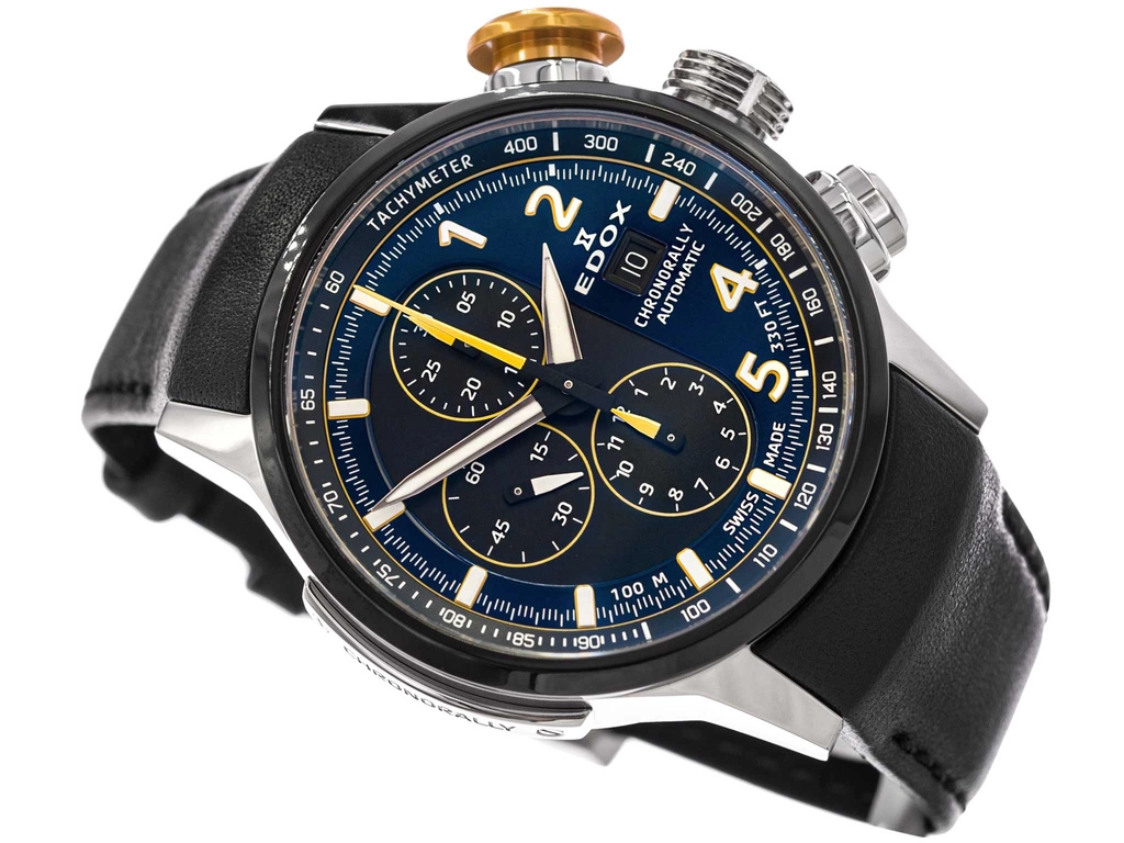 Zegarek męski EDOX 01129 TTNJCN BUNJ Chronorally