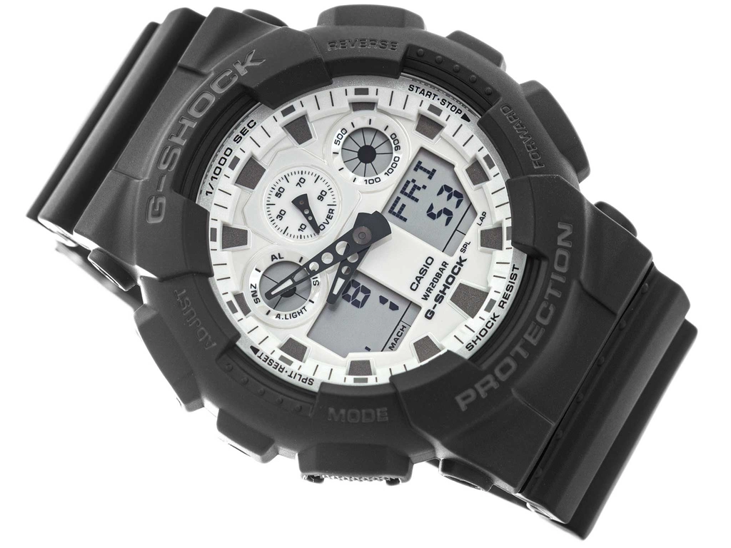 Zegarek męski CASIO G-SHOCK GA-100WD-1AER
