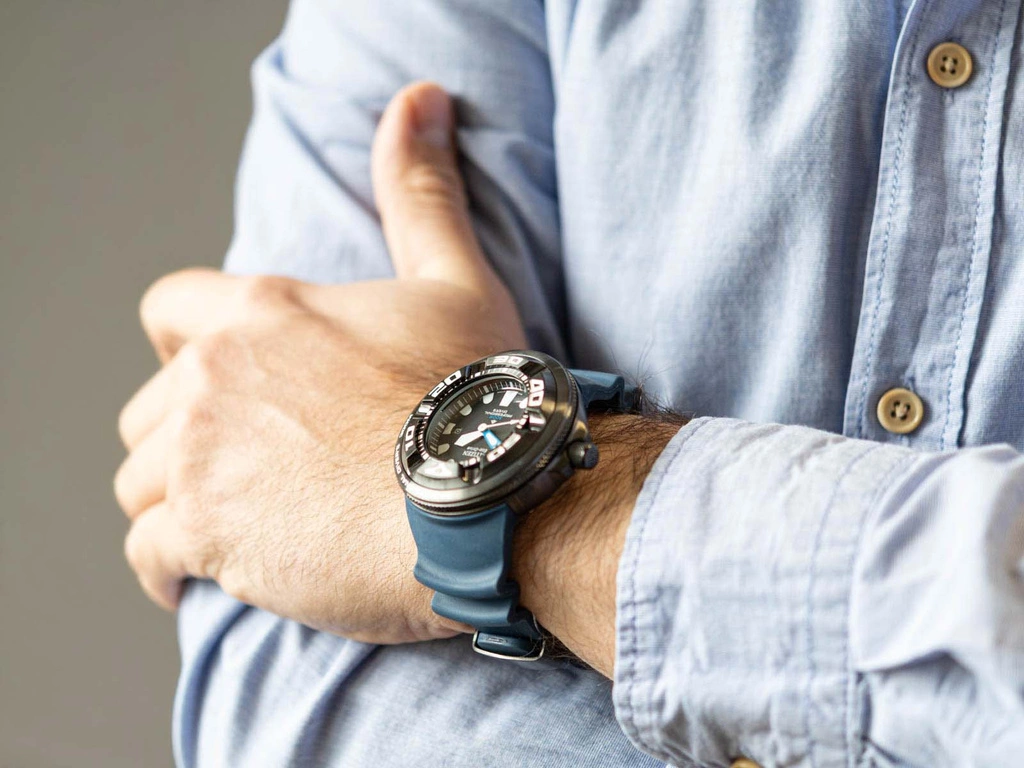 Zegarek męski Citizen BJ8055-04E Promaster Professional Diver 300