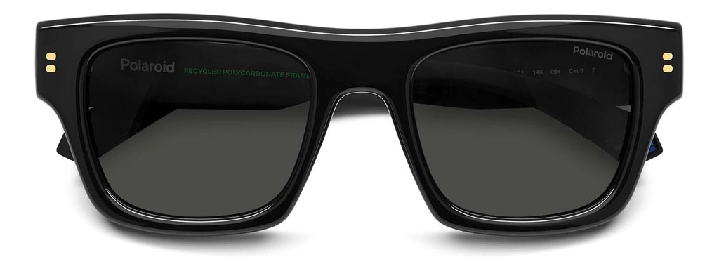 Okulary przeciwsłoneczne męskie Polaroid PLD 6238/S/X 80751M9 Czarne