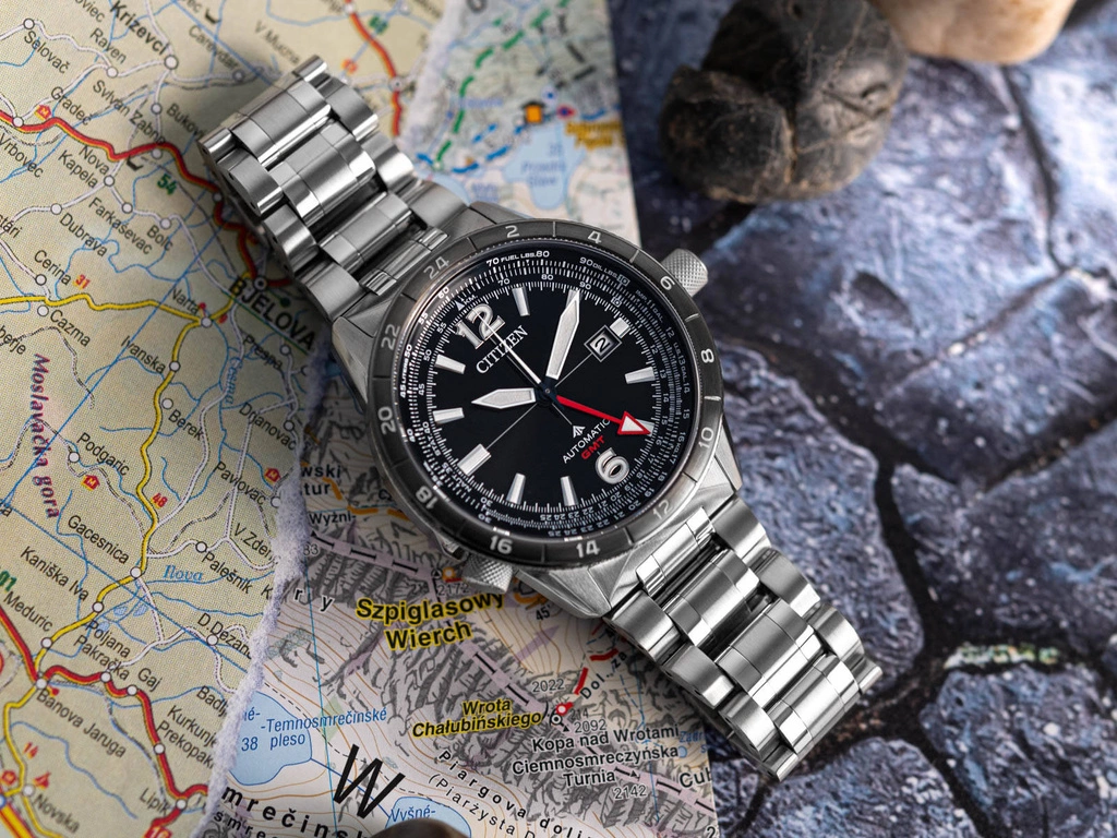 Zegarek męski Citizen NB6046-59E Promaster Sky GMT