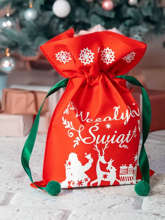 WOREK PREZENTOWY Zaprzęg Świętego Mikołaja