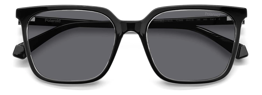 Okulary przeciwsłoneczne Damskie Polaroid PLD 4163/S 7C5M9 55 Czarne