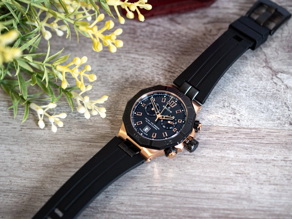 Zegarek męski EDOX 10113 37RNCA NIR Delfin