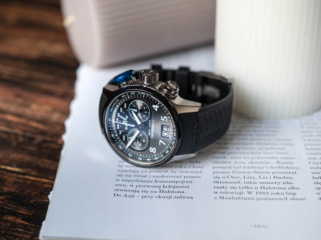 Zegarek męski EDOX 38003 TINBU GNBU Chronorally