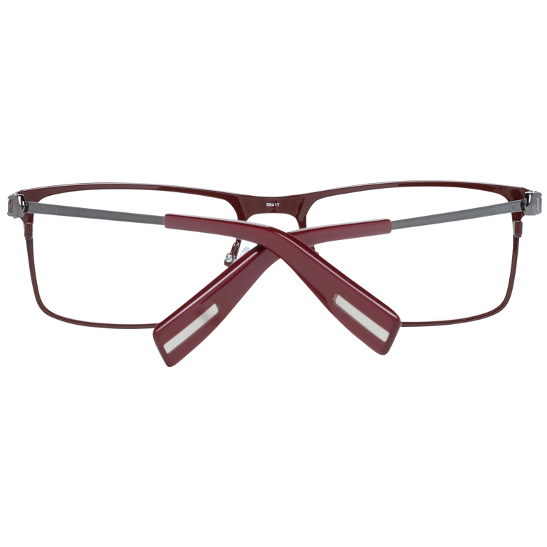 Okulary oprawki Męskie Trussardi VTR024 0KAP 55 Czerwone