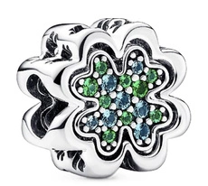 Charms Pandora 792752C01 rodzielany czterolistna koniczynka