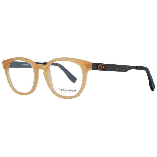 Okulary oprawki Męskie Zegna Couture ZC5007 50 040 Żółte