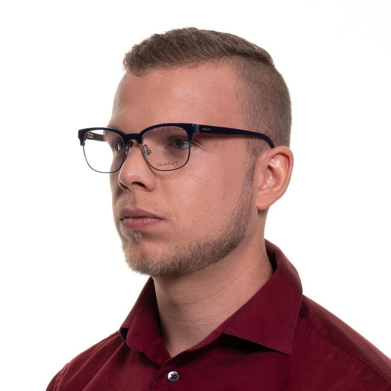 Okulary oprawki męskie Gant GA3176 Niebieskie