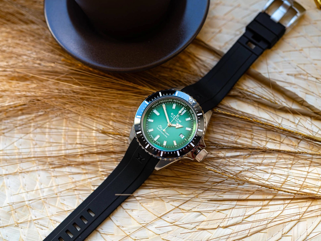 Zegarek męski EDOX 80120 3NCA VDN Skydiver Neptunian