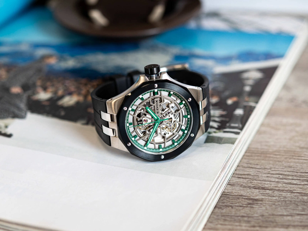 Zegarek męski EDOX 85303 3NN VB Delfin Mecano