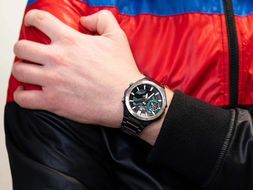 Zegarek męski CASIO Edifice ECB-2200DD-1AEF Windflow