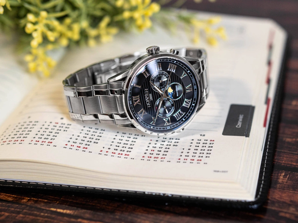 Zegarek męski ROAMER Superior Moonphase 513821 41 85 50