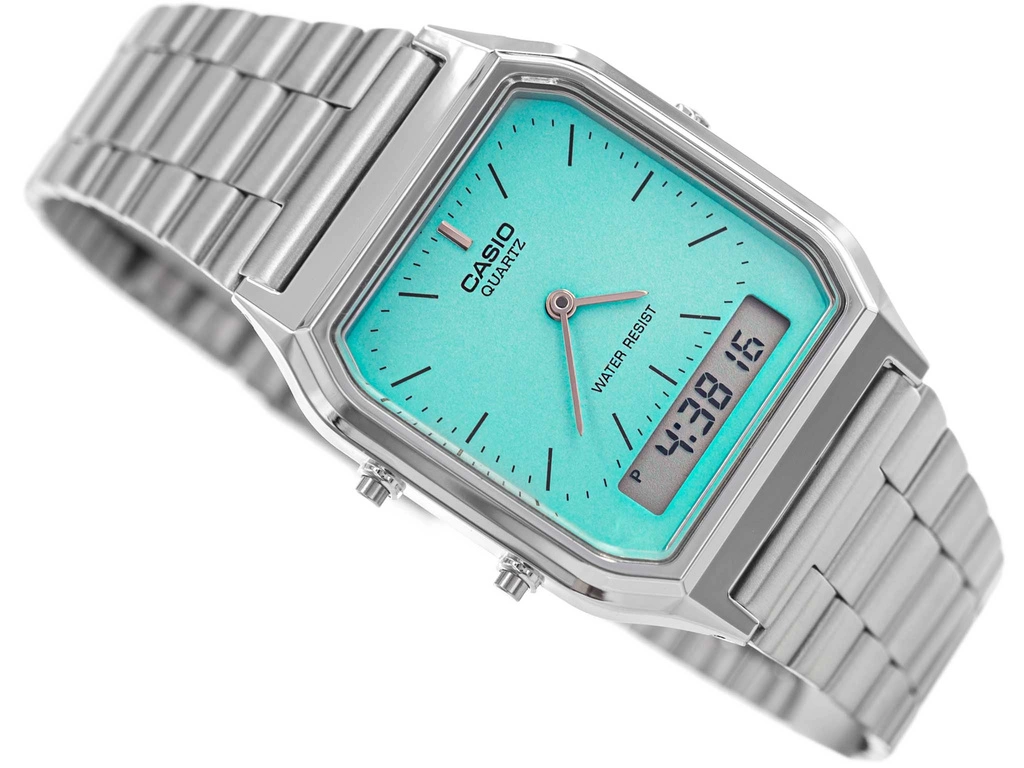 Zegarek męski CASIO AQ-230A-2A2MQYES Tiffany Blue