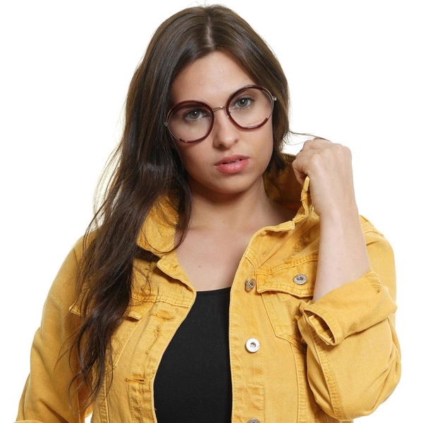 Okulary oprawki damskie Emilio Pucci EP5089 044 54 Czerwone