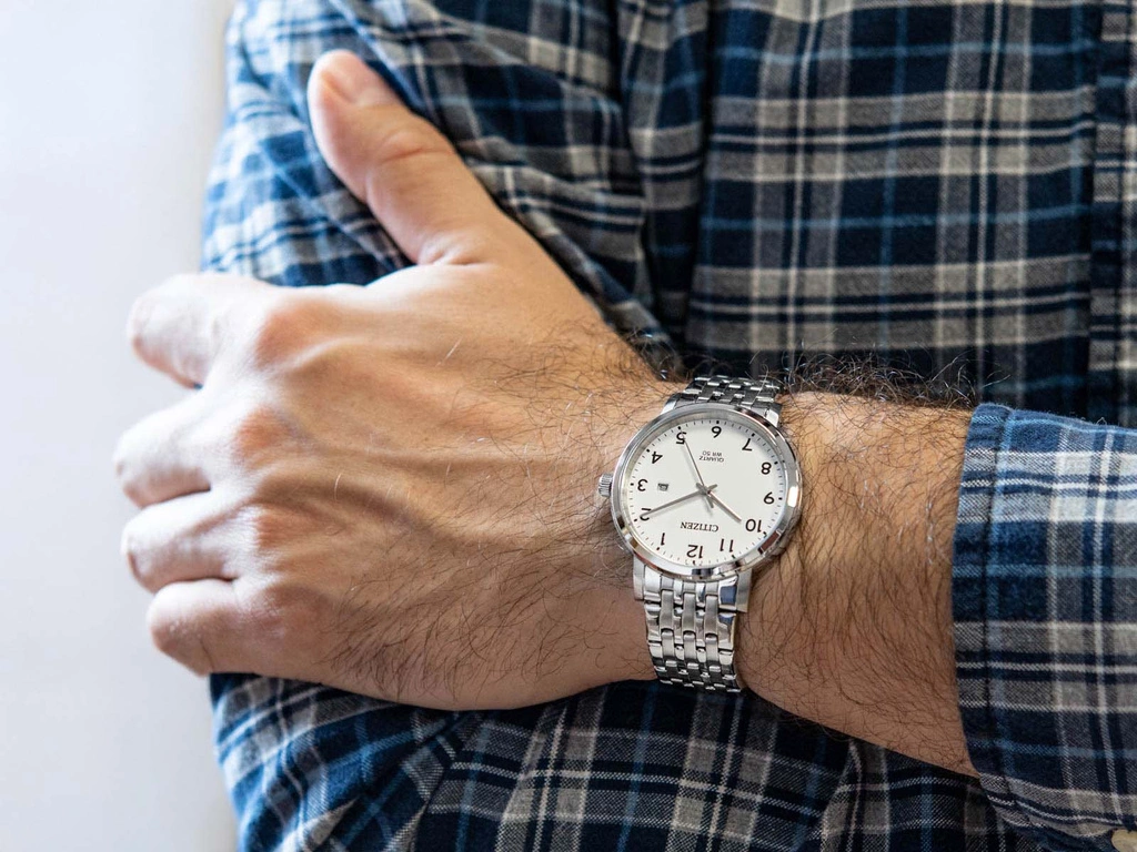 Zegarek męski Citizen BI5070-57A Quartz Elegance