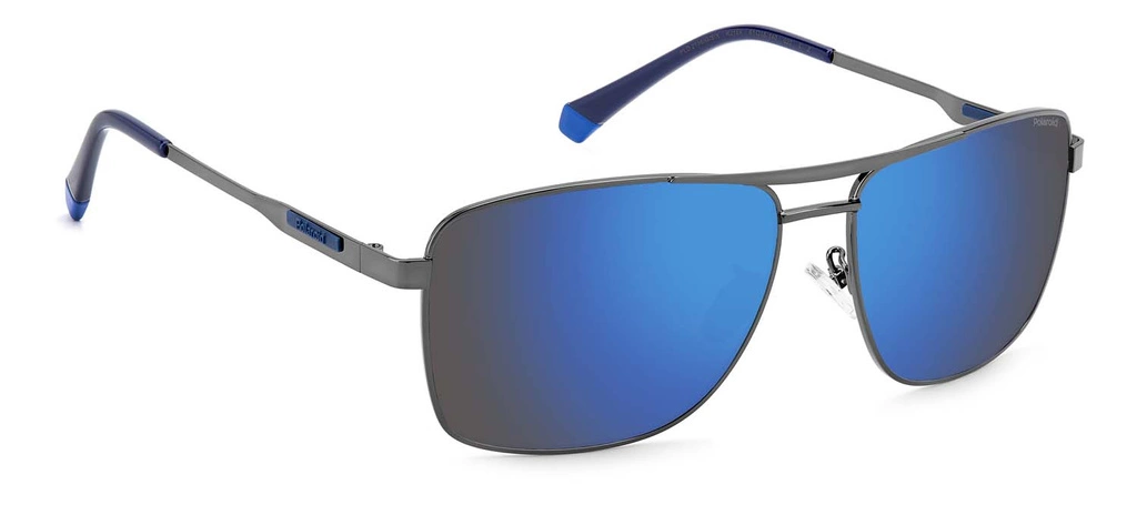 Okulary przeciwsłoneczne męskie Polaroid PLD 2136/G/S/X KJ1615X Szare