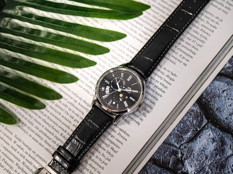 Zegarek męski ORIENT RA-AK0010B30B Sun & Moon Automatic