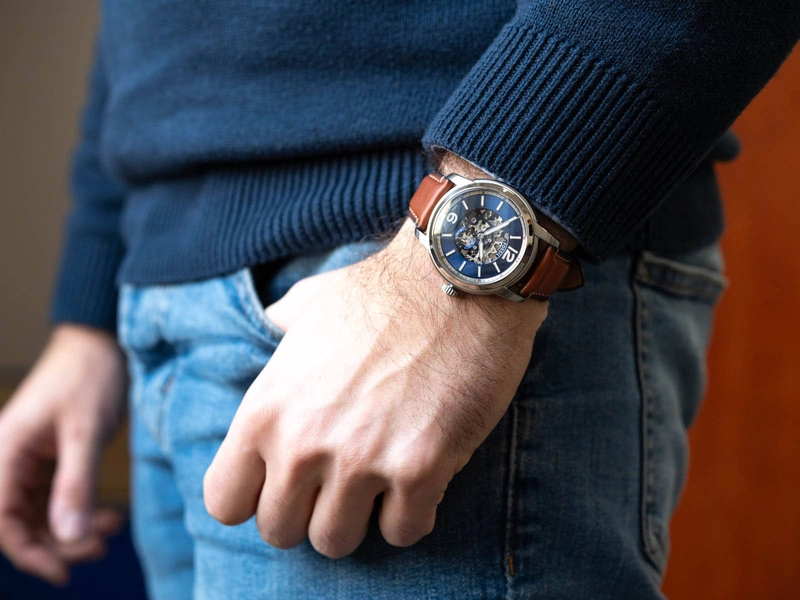 Zegarek męski FOSSIL ME3263 Heritage Automatic