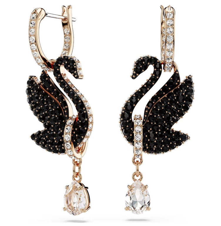 Kolczyki damskie Swarovski 5678047 Swan