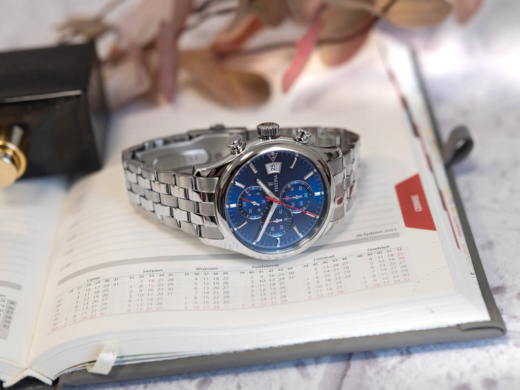 Zegarek męski FESTINA F20374/2 Timeless Chronograph