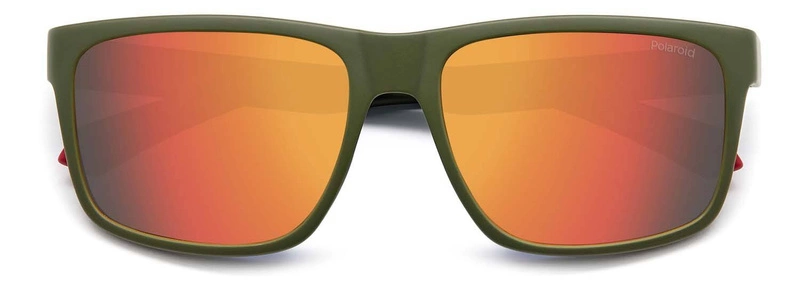 Okulary przeciwsłoneczne męskie Polaroid PLD 2149/S TBO57OZ Zielone