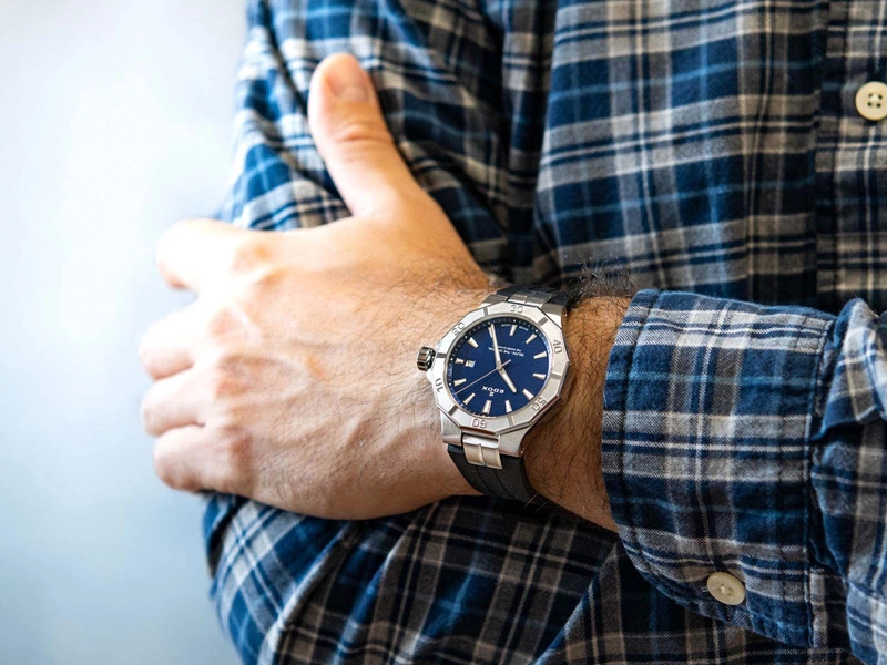 Zegarek męski EDOX 53021 3CA BUIN  Delfin The Original Date 