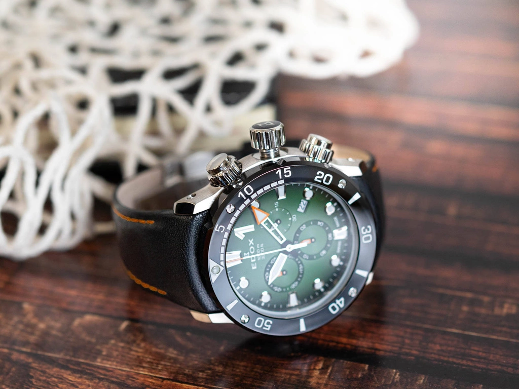 Zegarek męski EDOX 10242 TIN VIN CO-1 Chronograph