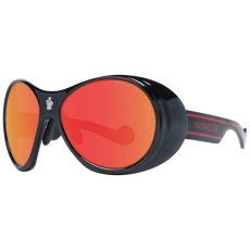 Okulary przeciwsłoneczne Moncler ML0148 01C 64 Czarne