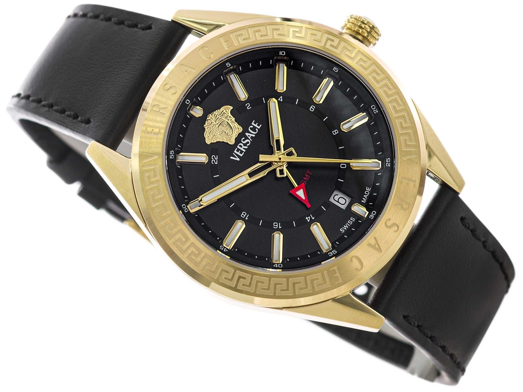 Zegarek męski VERSACE VEAFA0224 V-Code GMT