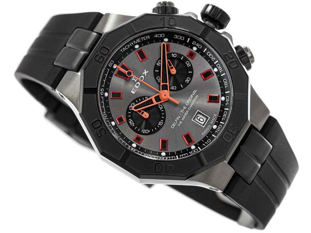 Zegarek męski EDOX 10113 37GNCA GNO Delfin