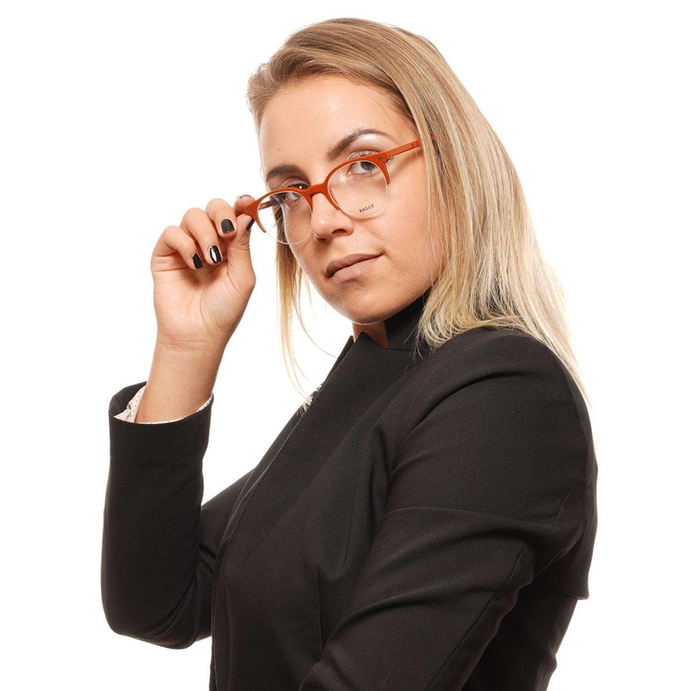 Okulary oprawki Bally BY5018 042 47 Brązowe