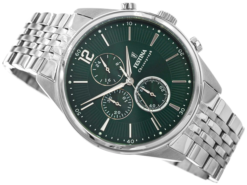 Zegarek męski FESTINA F20285/8 Timeless Chronograph