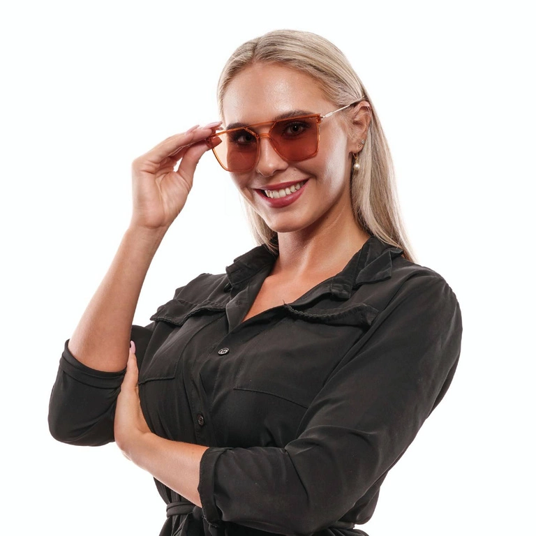 Okulary przeciwsłoneczne Damskie Pepe Jeans PJ7377 C6 63 Pomarańczowe