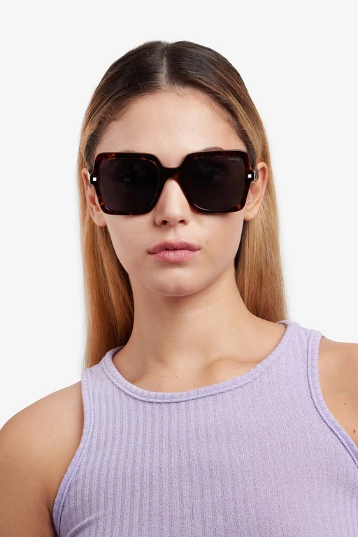 Okulary przeciwsłoneczne damskie Polaroid PLD 4165/S/X 08655M9 Brązowe