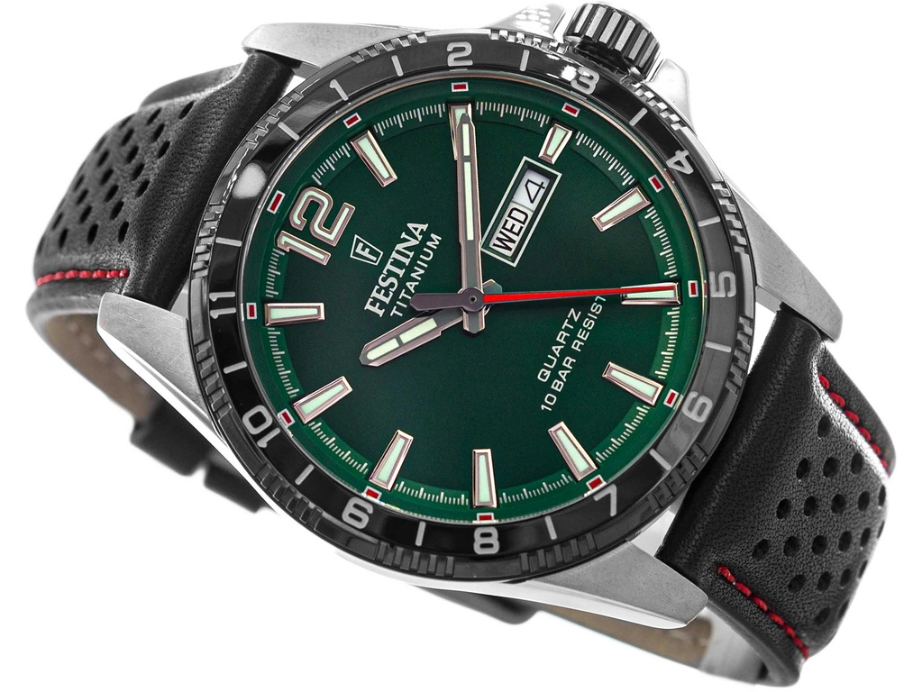 Zegarek męski FESTINA F20699/3 Titanium Date