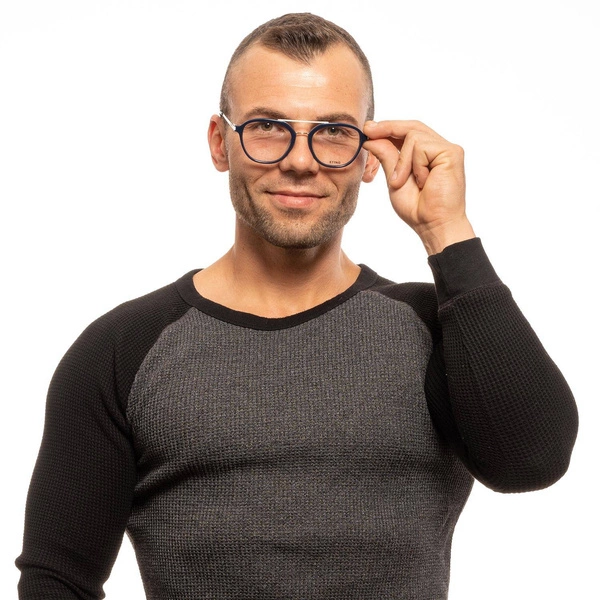 Okulary oprawki Sting VST309 07PA 52 Niebieskie
