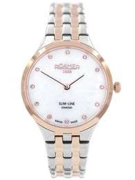 Roamer Slim-Line Diamond 512847 49 89 20 - Szybka i darmowa wysyłka - Raty