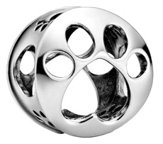 Charms Pandora 798869C00 Ażurowy odcisk łapy