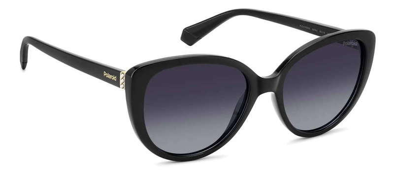 Okulary przeciwsłoneczne damskie Polaroid PLD 4176/S/X 80756WJ Czarne