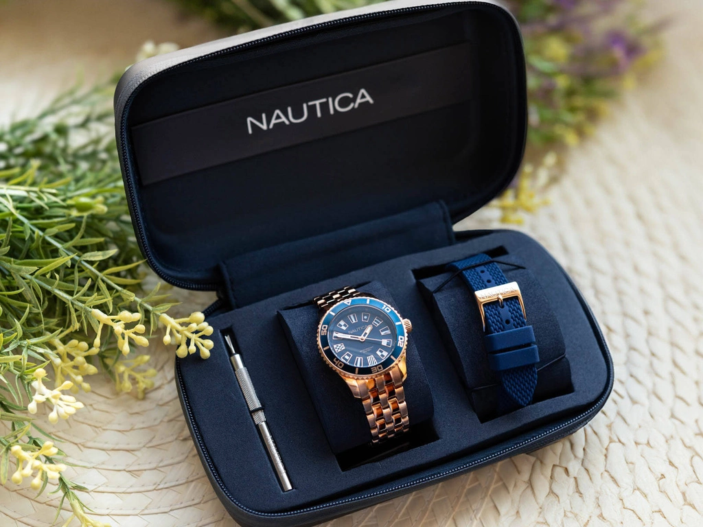 Zegarek damski NAUTICA NAPPBS037 Pacific Beach Lady Set