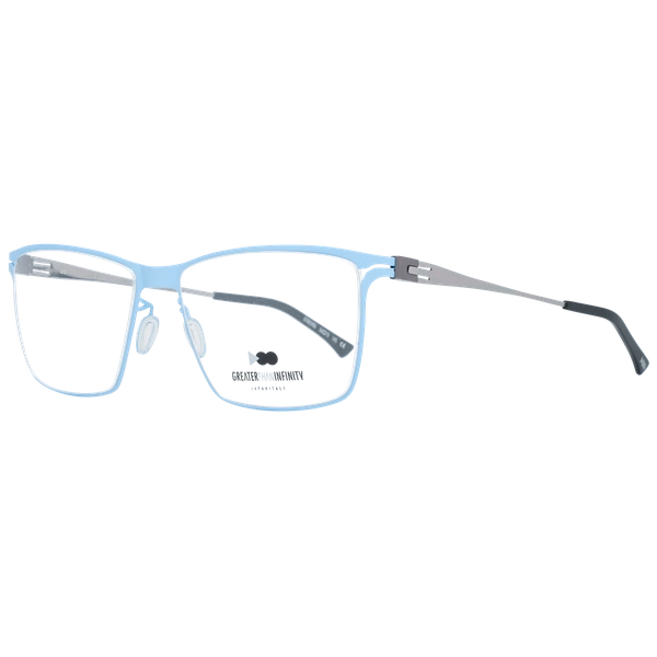 Okulary oprawki Męskie Greater Than Infinity GT005 V06N 56 Niebieskie