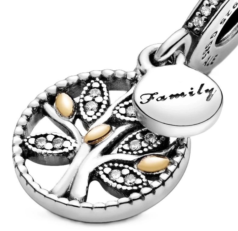 Charms Pandora Zawieszka z motywem drzewa 791728CZ