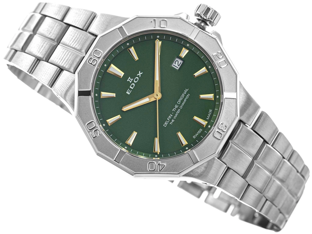 Zegarek męski EDOX 53021 3M VID Delfin The Original Date
