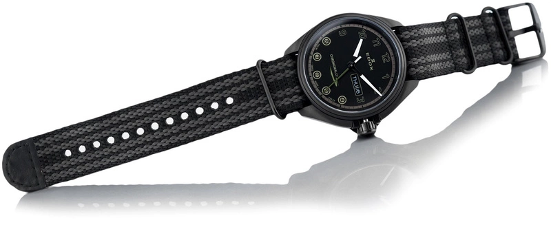 Zegarek męski EDOX Chronorally-s 84301 37NNNAG NNV