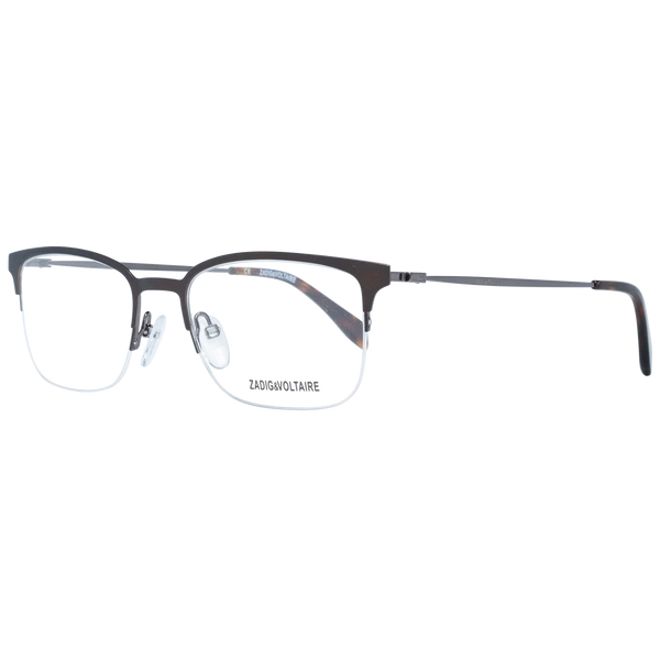 Okulary oprawki Męskie Zadig & Voltaire VZV136 08KP 52 Brązowe