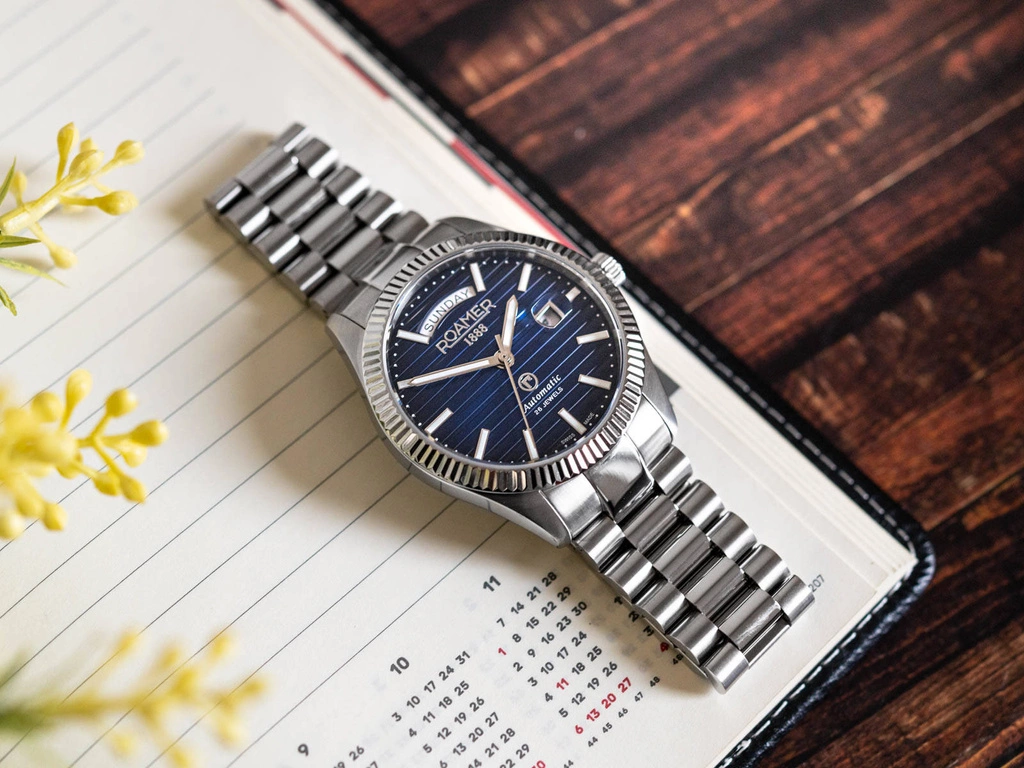 Zegarek męski ROAMER Primeline Daydate II 981666 41 45 50