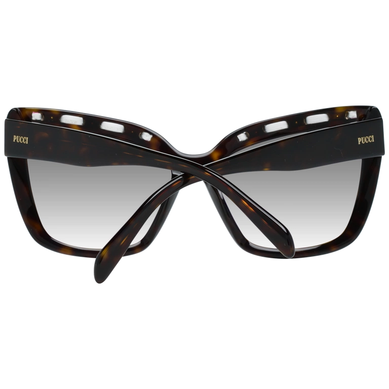 Okulary przeciwsłoneczne damskie Emilio Pucci EP0101 52B 59 Brązowe